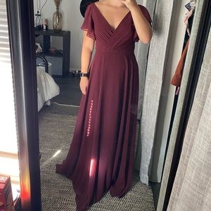 David’s Bridal Bridesmaids Dress